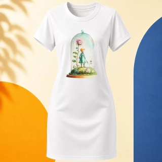 Šaty - Růže v kupoli - Malý princ - Le petit prince